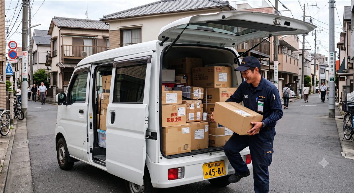 配送・運送のお仕事にも活躍する新型エブリイ（軽バン）